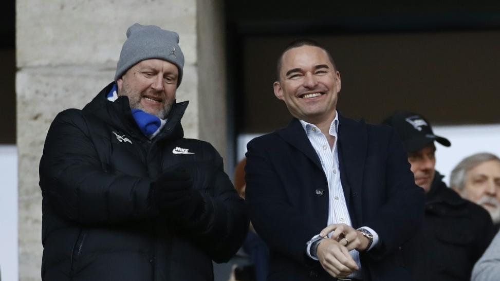 Lars Windhorst (r.) sucht für Hertha BSC einen neuen Hauptsponsor Lars Windhorst (r.) sucht für Hertha BSC einen neuen Hauptsponsor