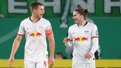 Marcel Sabitzer (r.) löst Willi Orban als Kapitän von RB Leipzig ab