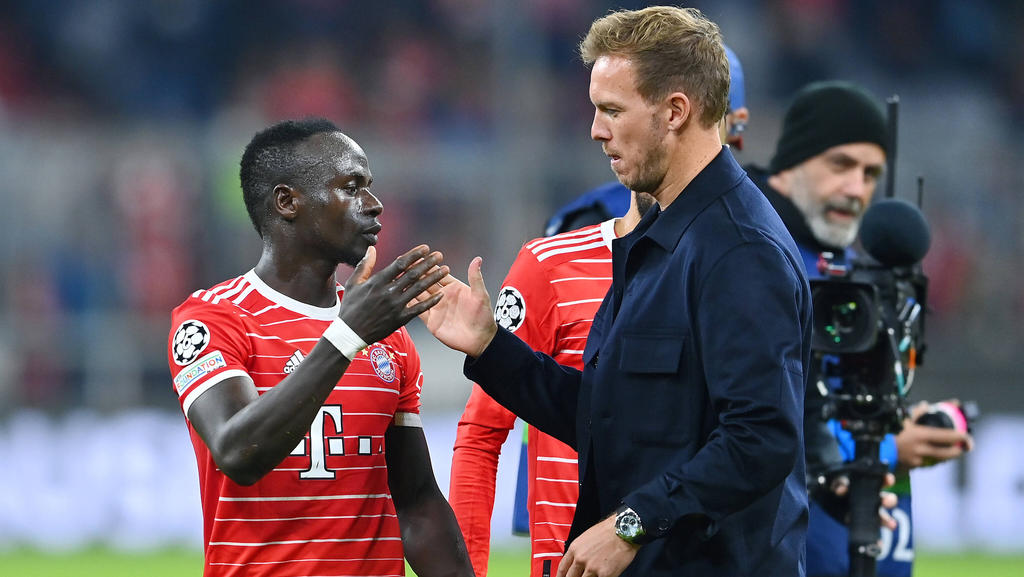 Hatten beim FC Bayern angeblich Zoff miteinander: Sadio Mané und Julian Nagelsmann