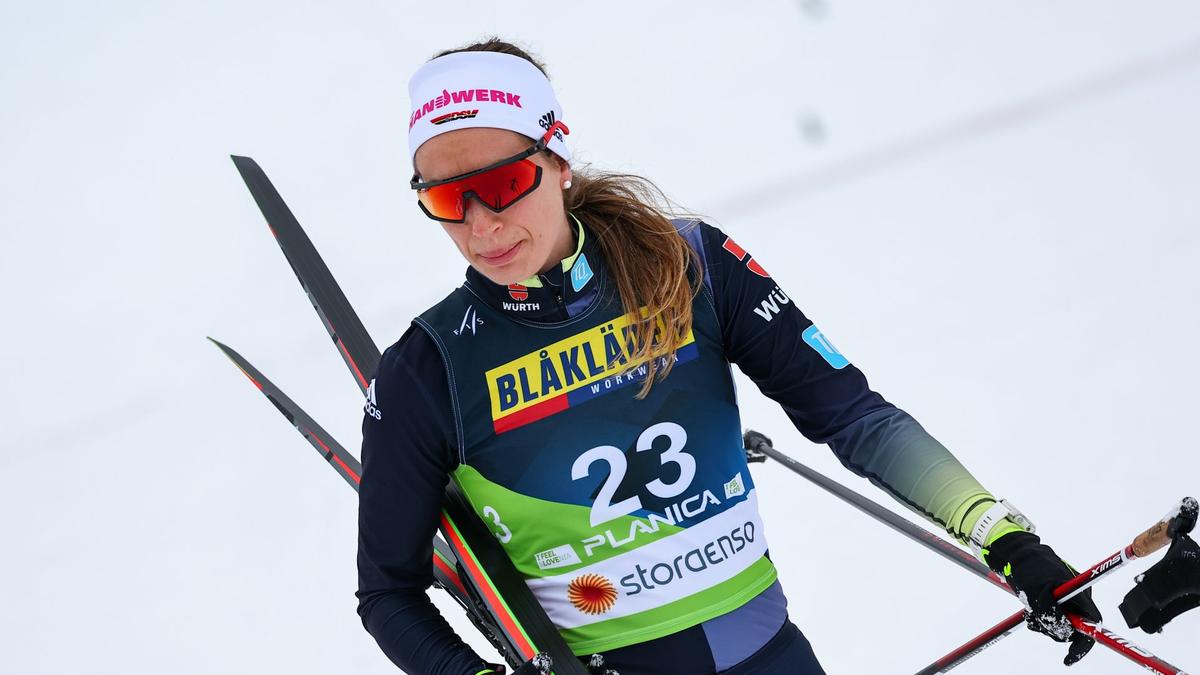 Langläuferin Pia Fink steigt krankheitsbedingt aus der Tour de Ski aus