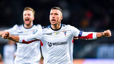 Lukas Podolski hat mal wieder gut gebrüllt