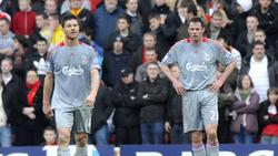 Xabi Alonso (l.) und Jamie Carragher spielten gemeinsam für den FC Liverpool