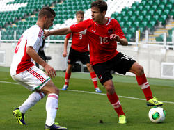 Dem Rapidler Louis Schaub gelang gegen Ungarn das 1:0 und das 2:0 durch Robert Žulj bereitete er vor