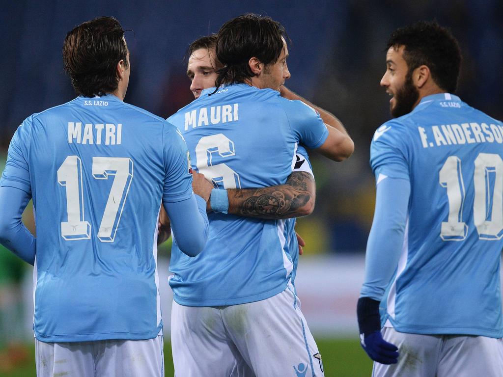 Die Lazio-Spieler können wieder jubeln