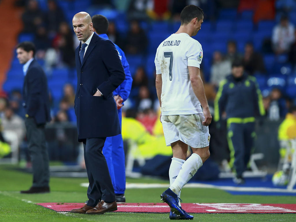 Cristiano se retiró ya en el descuento del partido ante el Villarreal. (Foto: Getty)