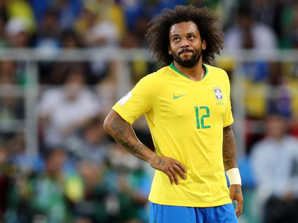 Marcelo wurde im letzten Gruppenspiel gegen Serbien wegen Rückenbeschwerden ausgewechselt