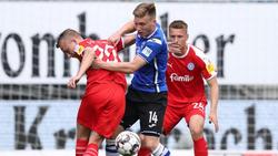 Arminia Bielefeld feierte gegen Holstein Kiel einen versöhnlichen Abschluss