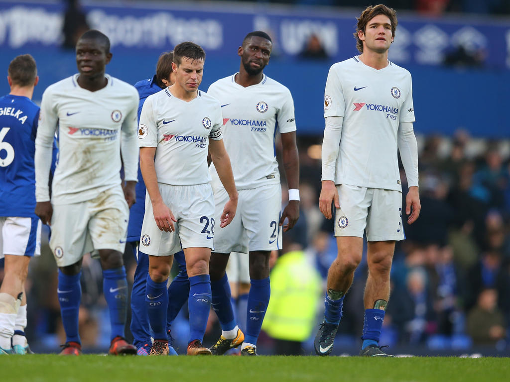 Geballte Enttäuschung herrschte bei den Chelsea-Spielern