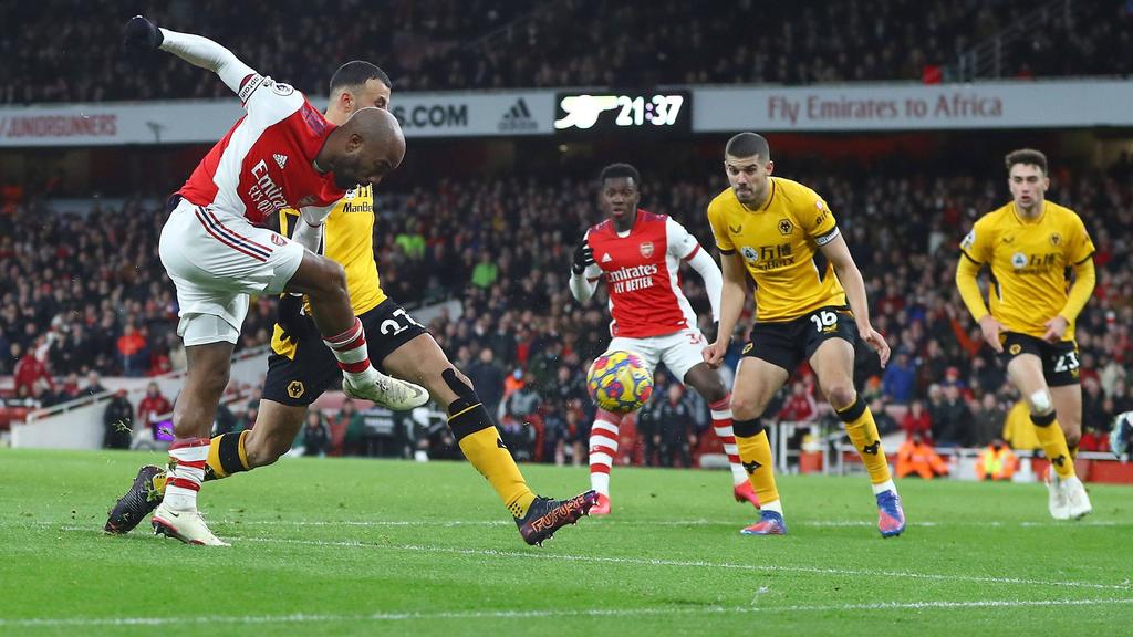 Last-Minute-Treffer: Alexandre Lacazette verhalf Arsenal zum Sieg