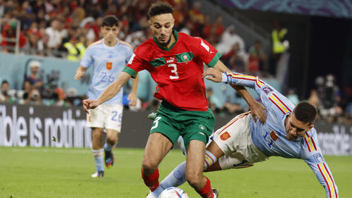 Noussair Mazraoui ist einer der WM-Halbfinalisten des FC Bayern