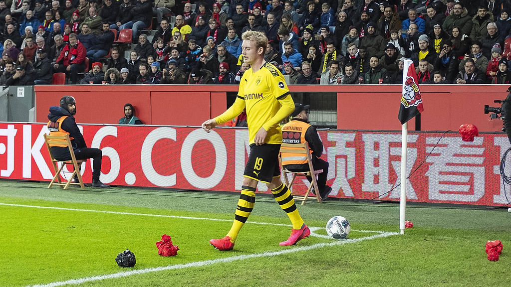 Julian Brandt fehlt dem BVB vorerst Julian Brandt fehlt dem BVB vorerst