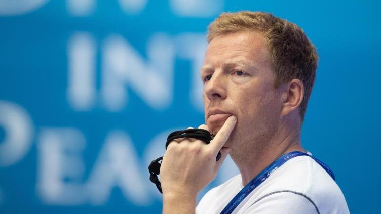 Bernd Berkhahn, Teamchef der deutschen Schwimmer Bernd Berkhahn, Teamchef der deutschen Schwimmer