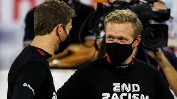 Kevin Magnussen machte sich große Sorgen um seinen Teamkollegen Kevin Magnussen machte sich große Sorgen um seinen Teamkollegen