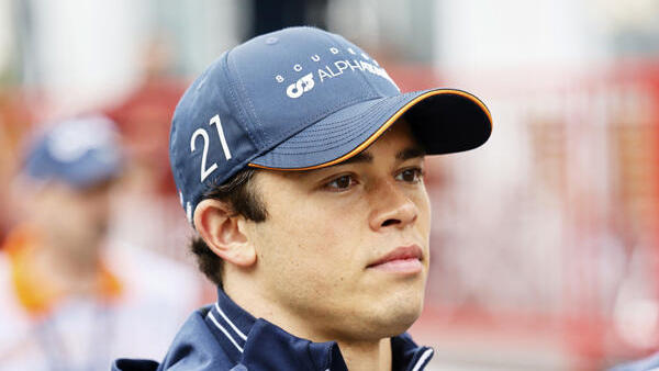 Nyck de Vries im Fahrerlager von Monaco