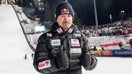 Skisprung-Legende Adam Malysz war schon früher für einen Rekord-Sprung vorgesehen