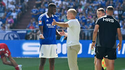 Ibrahima Cissé (l.) eckt beim FC Schalke 04 immer wieder an