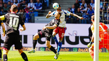 Der HSV verliert gegen den KSC