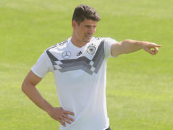 Einsatz gegen Österreich fraglich: DFB-Stürmer Mario Gomez