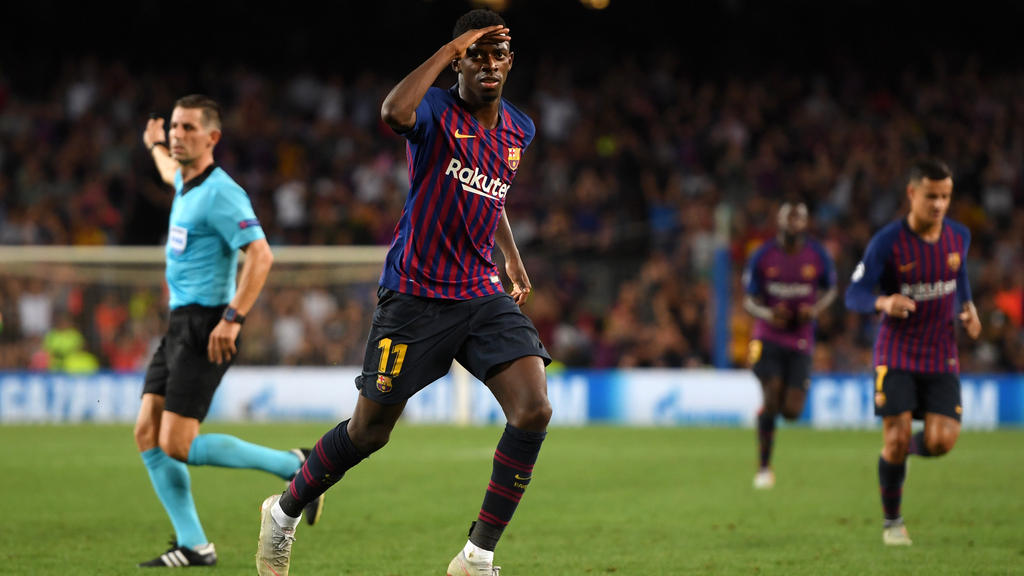 Ousmane Dembélé ist beim FC Barcelona das Gesprächsthema Nummer eins