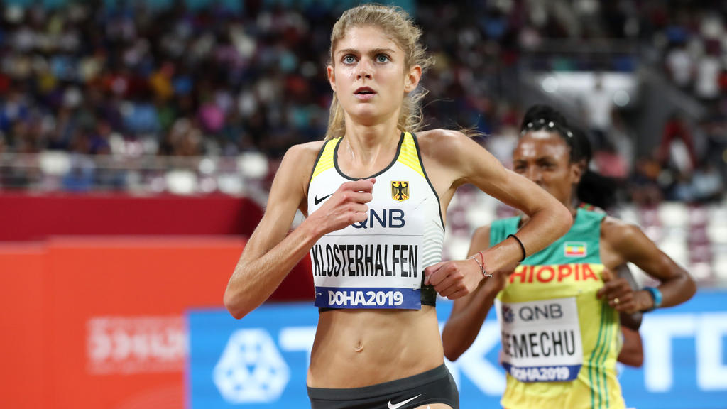 Konstanze Klosterhalfen will sich voll und ganz auf den Sport konzentrieren Konstanze Klosterhalfen will sich voll und ganz auf den Sport konzentrieren