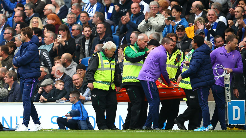 Hugo Lloris von Tottenham Hotspur verletzt sich schwer