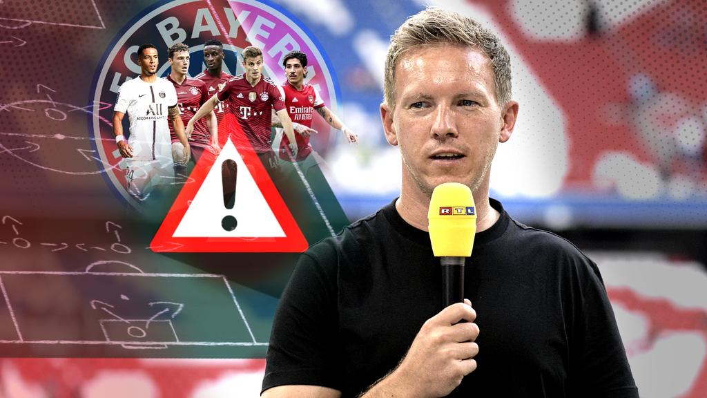 Julian Nagelsmann muss beim FC Bayern auf der Rechtsverteidiger-Position basteln