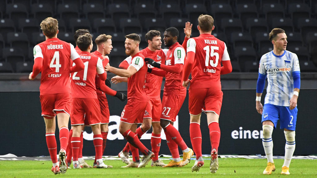 Der 1. FC Köln hat Hertha BSC in die Schranken gewiesen
