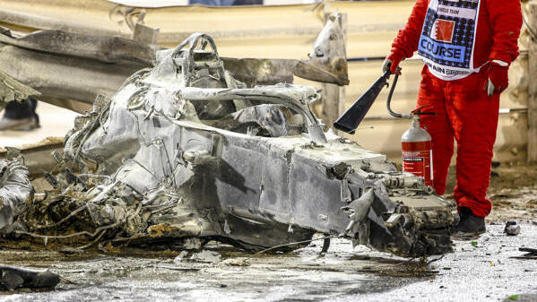 Halo hat Grosjean womöglich das Leben gerettet Halo hat Grosjean womöglich das Leben gerettet
