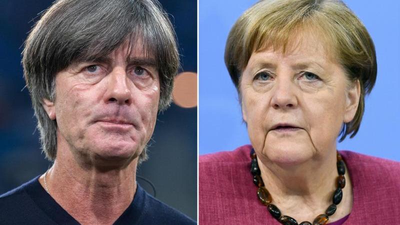 Löw und Merkel verbindet einiges Löw und Merkel verbindet einiges