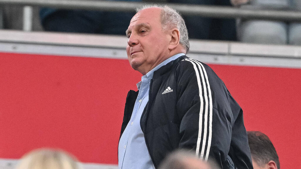 Mit seinem FC Bayern zufrieden: Uli Hoeneß