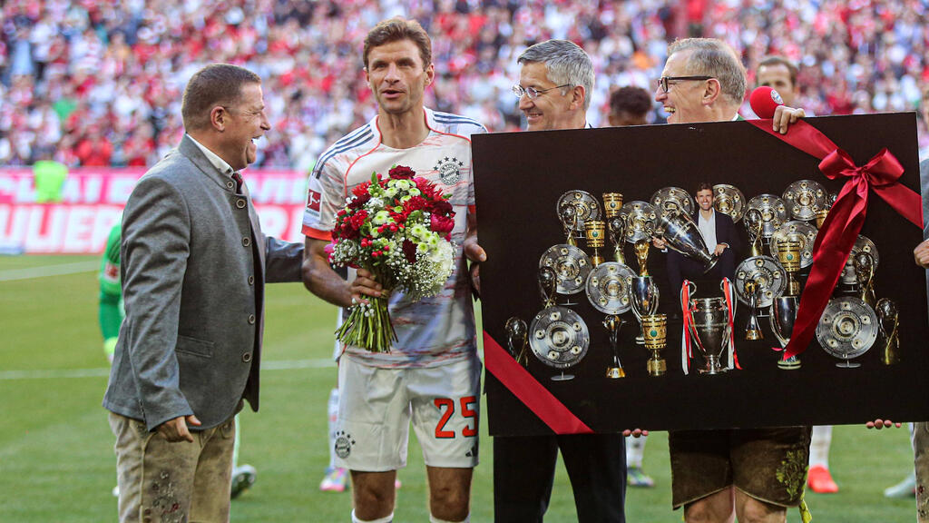 Thomas Müller ist Vereinsikone beim FC Bayern Thomas Müller ist Vereinsikone beim FC Bayern