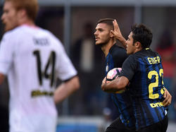 Tras unos primeros minutos sin mucha historia el Inter dispuso de varias ocasiones. (Foto: Getty)