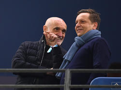 Ihre Wege könnten sich bald trennen: Sportdirektor Horst Heldt (r.) und 96-Präsident Martin Kind