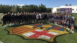 Gemeinsames Foto der Herren- und Damenteams in Portland