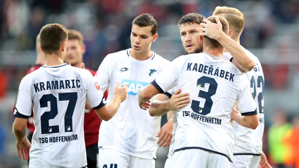 Die Spieler der TSG 1899 Hoffenheim wollen endlich den ersten Sieg in der Champions League verbuchen