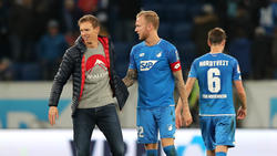 Kevin Vogt ist unter Julian Nagelsmann (l.) zum Führungsspieler gereift