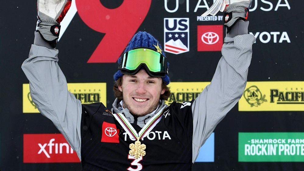 Chris Corning gewinnt die Goldmedaille im Slopestyle Chris Corning gewinnt die Goldmedaille im Slopestyle