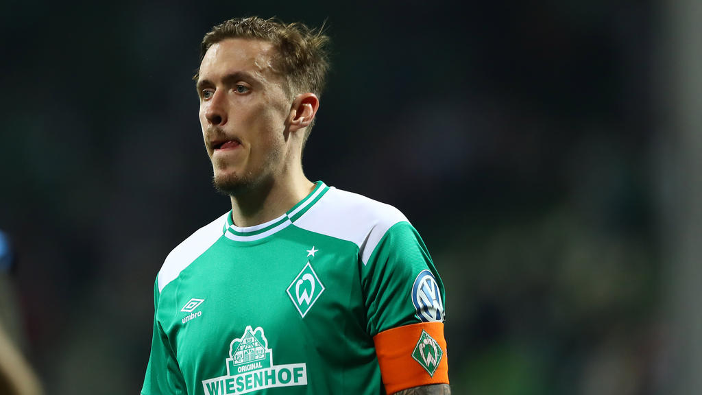 Droht Werder Bremen im Saison-Endspurt auszufallen: Kapitän Max Kruse