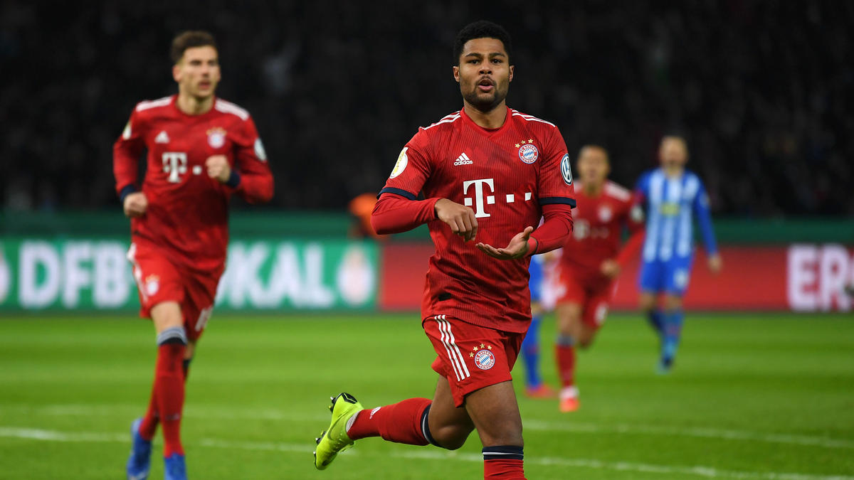 Serge Gnabry wurde mit dem FC Bayern Meister Serge Gnabry wurde mit dem FC Bayern Meister