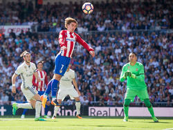 Antoine Griezmann bremst mit seinem Treffer zum 1:1 die Titelträume Real Madrids