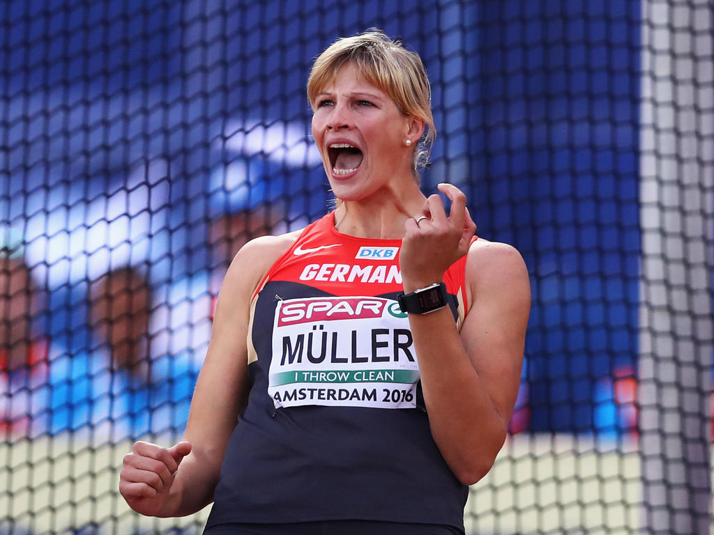 Nadine Müller erzielte in Halle die deutsche Jahresbestweite Nadine Müller erzielte in Halle die deutsche Jahresbestweite