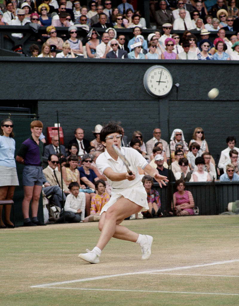 A maioria dos títulos de Wimbledon - mulheres: Billie Jean King
