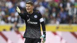 Alexander Nübel spielt mit Adidas-Handschuhen