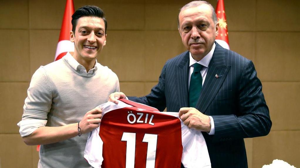 Mesut Özil und Recep Tayyip Erdogan am 14.05.2018