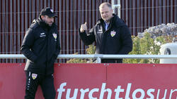 Fabian Wohlgemuth (r.) ist Sportvorstand beim VfB Stuttgart