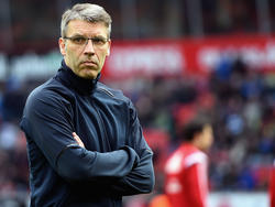 HSV-Interimstrainer Peter Knäbel kritisierte die Spieler nach der Niederlage heftig