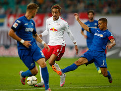 Yussuf Poulsen spielt seit Juli 2013 für RB Leipzig