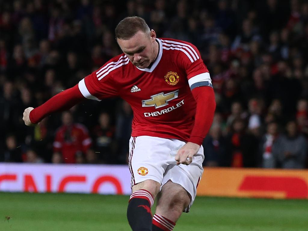 Rooney wurde offebar von einem Laser geblendet