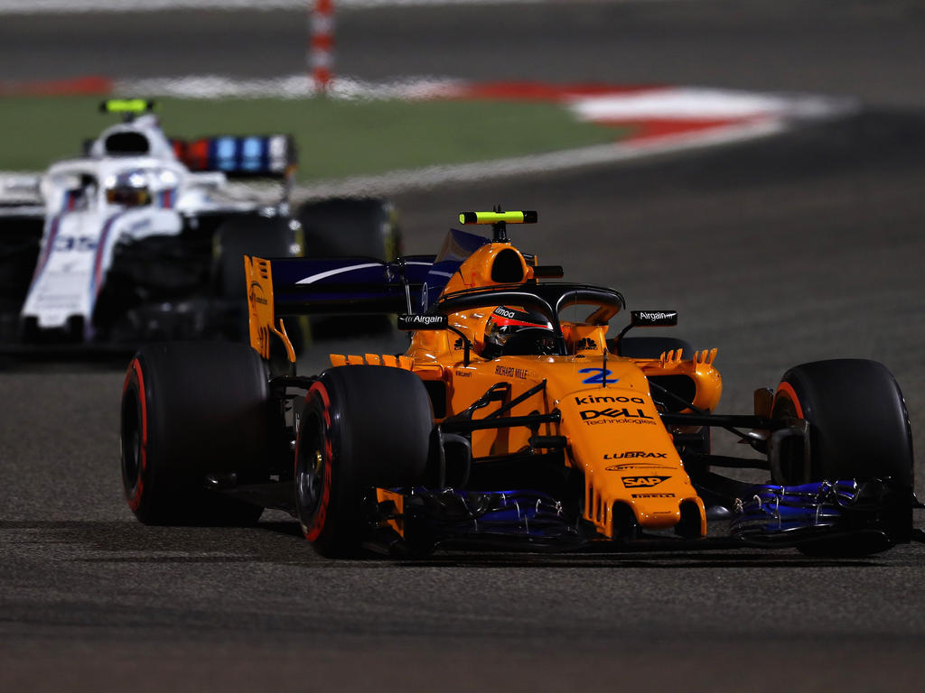 Stoffel Vandoorne hatte im Mittelfeld ordentlich zu tun Stoffel Vandoorne hatte im Mittelfeld ordentlich zu tun