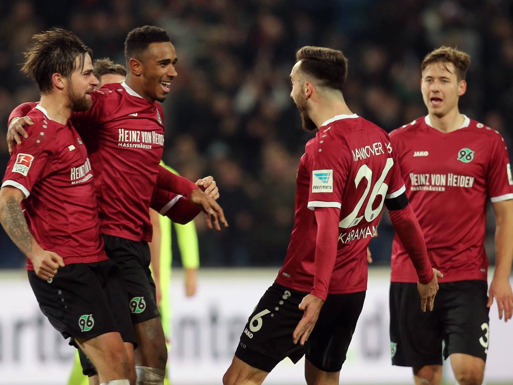 Hannover 96 dreht zweimal einen Rückstand und siegt mit 3:2 gegen Heidenheim